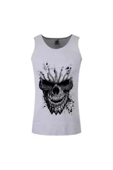 Carved Skull Vest Top