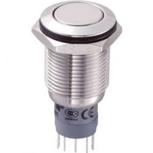 Tamper proof pushbutton 250 V AC 3 A 1 x OnOn