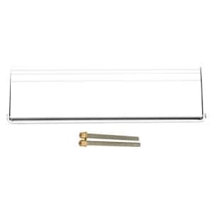 BQ White Letter Plate H75mm W250mm