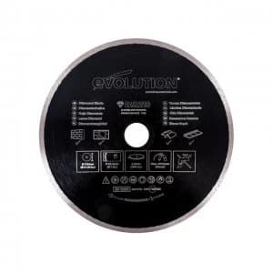 Evolution RAGEA Diamond Continuous Rim Blade 210 x 25.4mm