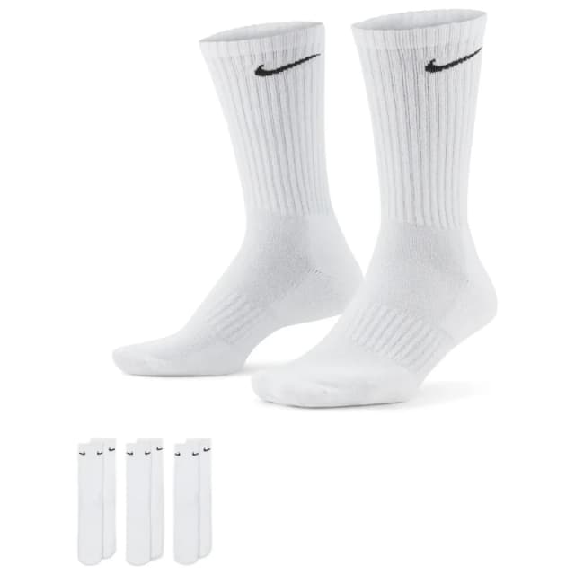 Socks Nike everyday cushioned Blanc Unisex 34/38
