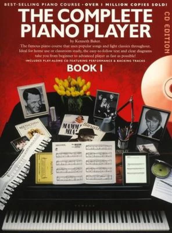 Complete Piano Player Book 1 - Cd Edition by Kenneth Baker Book