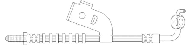 K&K FT3516 Brake Hose Banjo Brake Hose (83)