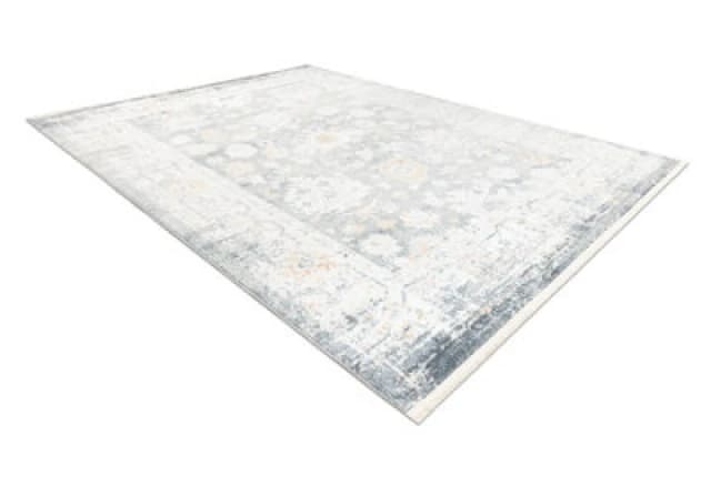 RugsX Distin 0835A Grey / Light Grey / White Modern Carpet - Ornament, Frame 80X150 Cm