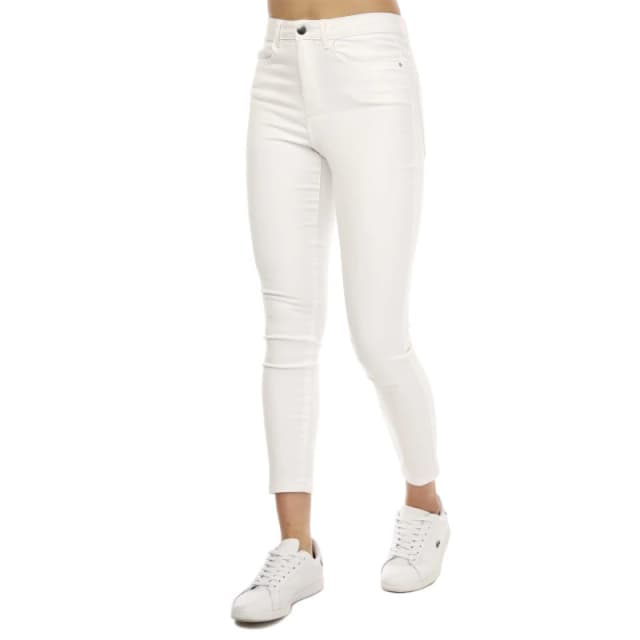Vero Moda Sophia High Waist Skinny Jeans - White White 6R