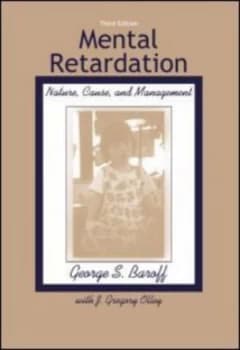 Mental Retardation by George S. Baroff Paperback
