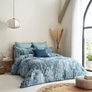 Harlequin Acropora BCI Cotton Duvet Cover - Blue