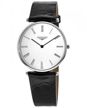 Longines La Grande Classique Quartz Leather Strap Mens Watch L4.755.4.11.2 L4.755.4.11.2