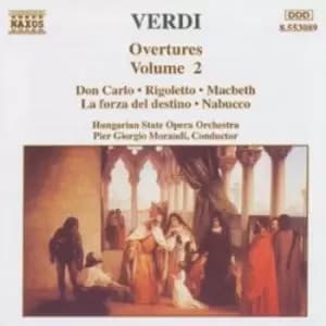 Verdi - Overtures Vol 2 by Giuseppe Verdi CD Album