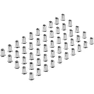 Draper Zinc Plated Threaded Insert Rivet Nuts M10 Thread Pack of 50