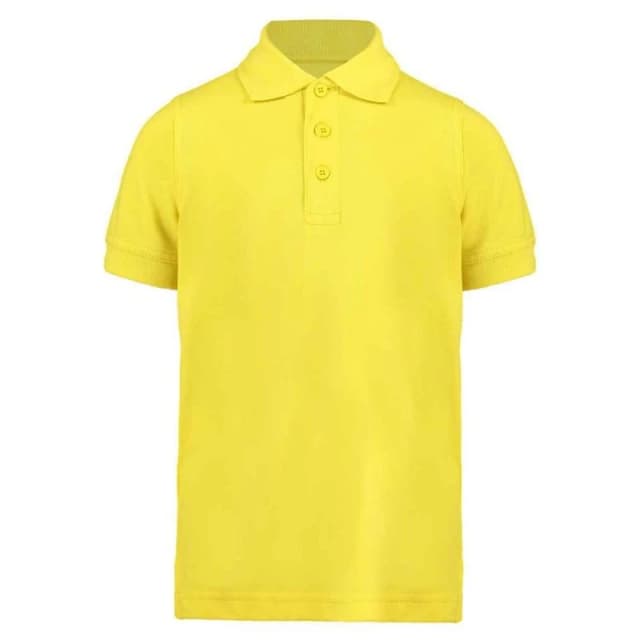 Kustom Kit Klassic Superwash 60C Polo Shirt in Yellow Size: 11-12 Years Yellow Unisex 11-12 Years