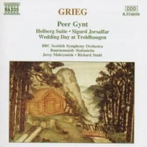 Grieg Orchestral Music by Edvard Grieg CD Album