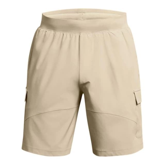 Under Armour Stretch Woven Cargo Shorts - Brown Brown M
