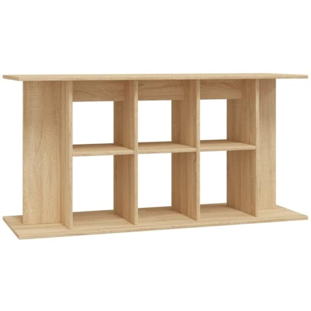 VIDAXL Vidaxl - Aquarium Stand Sonoma Oak 120x40x60cm Engineered Wood 8720845417963