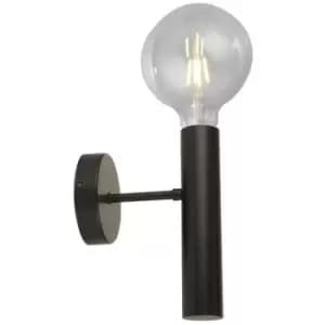 Searchlight Dulwich Wall Light, Black