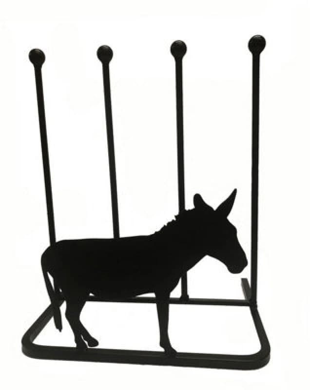 Poppy Forge 2 Pair Boot Rack - Donkey - Steel - L29 X W39 X H48cm - Black