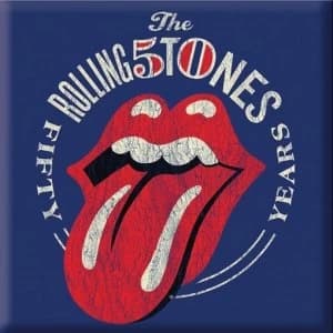 The Rolling Stones - 50th Anniversary Vintage Fridge Magnet