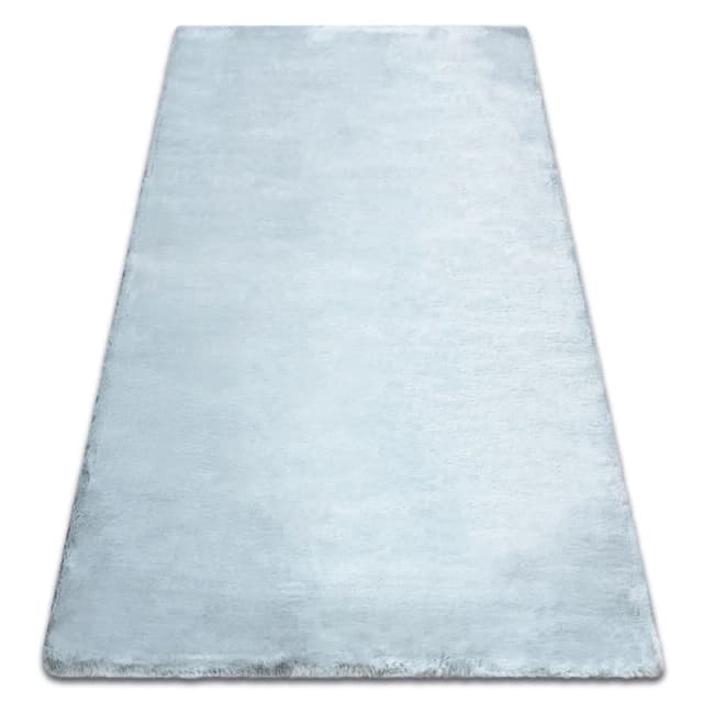 RugsX Teddy New Rug in Silver Size: 60cm x 100cm Silver Unisex 60cm x 100 cm