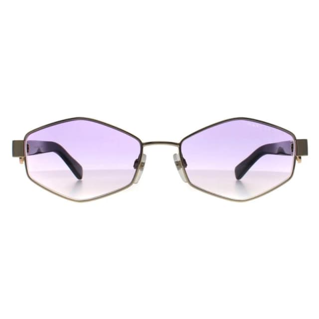Marc Jacobs Womens Oval Gold Violet Gradient MARC 496/S Gold Female One Size