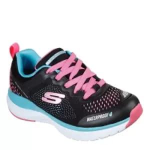 Skechers Groove Waterproof Trainers - Black