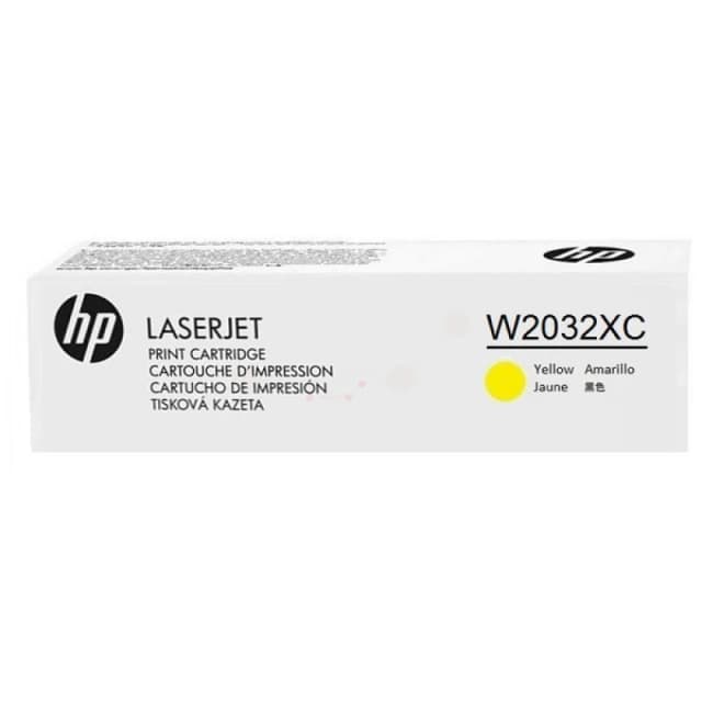 HP W2032XC/415X Toner cartridge yellow Contract. 6K pages ISO/IEC 1979