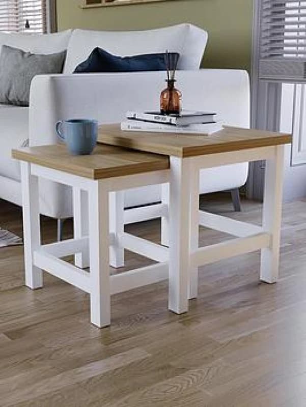 Vida Designs Durham 6 Cube Staircase Storage Unit Oak (Brown)