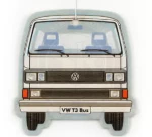 Pina ColadaWhite VW T3 Bus Pack Of 12 Air Freshener