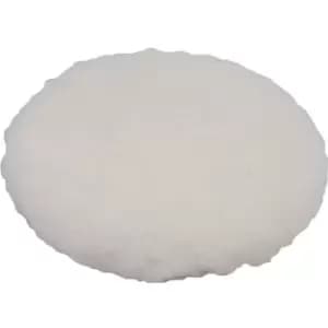 Kennedy 225mm (9") Merino Sheepskin Bonnet Tie on - White