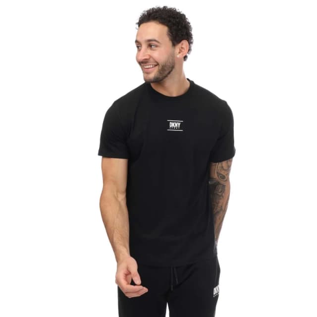 DKNY Printed Logo T-Shirt - Black S
