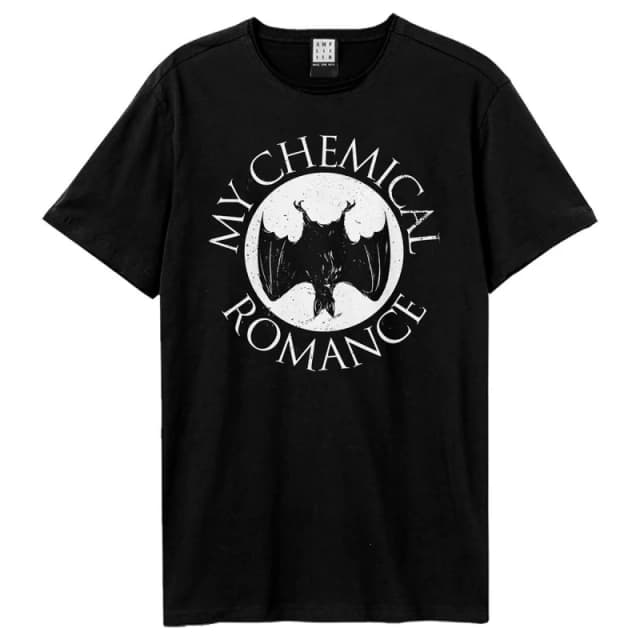 Amplified Amplified Men Bat Tank My Chemical Romance T-Shirt in Black Size: X-Small Black XS Male 5063852060191