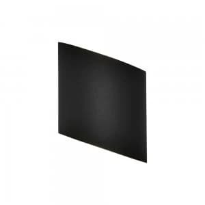 Flush Wall Lamp, 6W LED, 3000K, 660lm, IP54, Anthracite