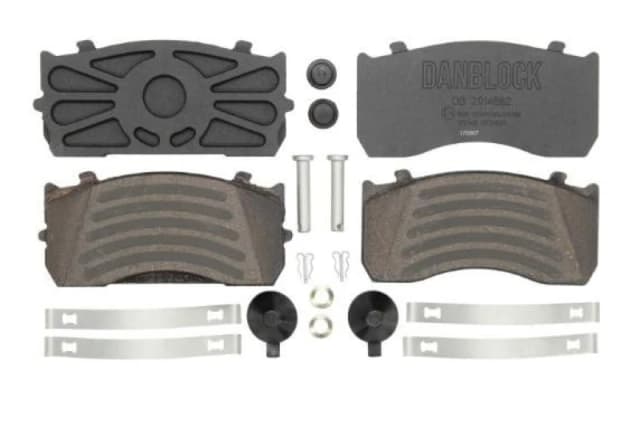 TRW GDB5073 Brake pad set not prepared for wear warning indicator Brake Pad Set,disc brake (402)