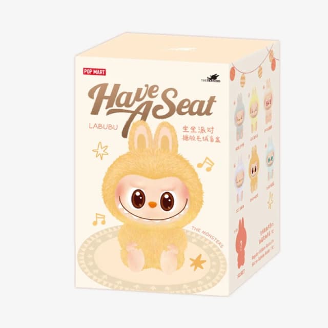 Pop Mart LABUBU LABUBU The Monsters - Have a Seat Blind Toy Bags One Size Multi 80061499000