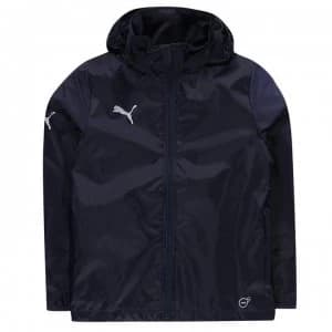 Puma Essentials Core Rain Jacket Junior Boys - Navy