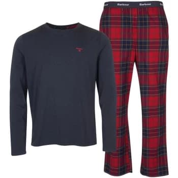 Barbour Doug PJ Set - Red RE51