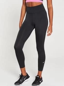 Nike One Crop Legging - Black