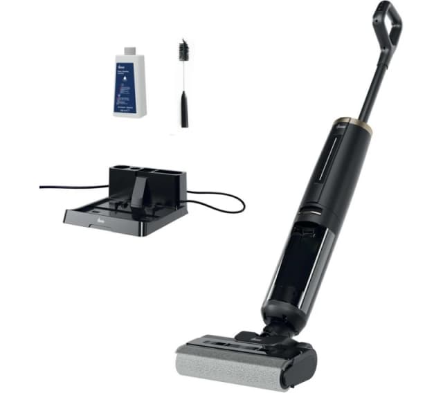 HOOVER HW3 Plus Turbo Clean Upright Hard Floor Cleaner - Black & Gold,Black 8059019109251