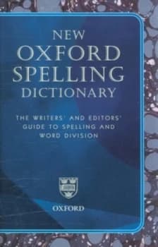 New Oxford Spelling Dictionary by Maurice Waite Hardback