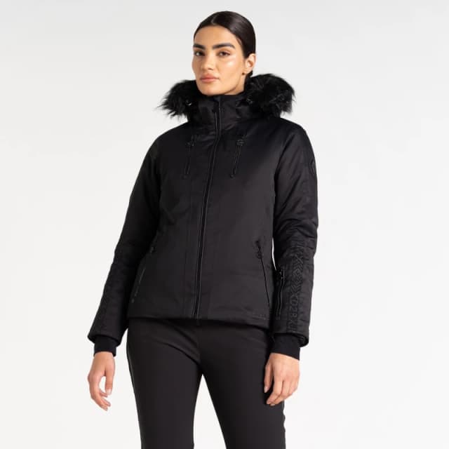 Dare 2b Womens Frenzied Jacket in Black Size: 18 Black Female 18