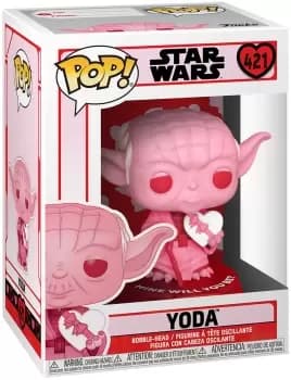 Star Wars Yoda (Valentine's Day) Vinyl Figure 421 Funko Pop! multicolor