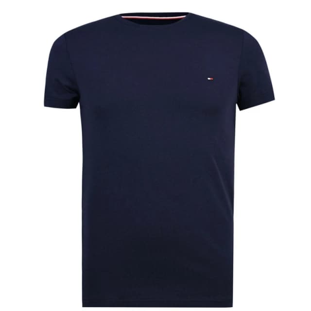 Tommy Hilfiger Stretch Slim Fit T-Shirt - Blue Blue 2XL