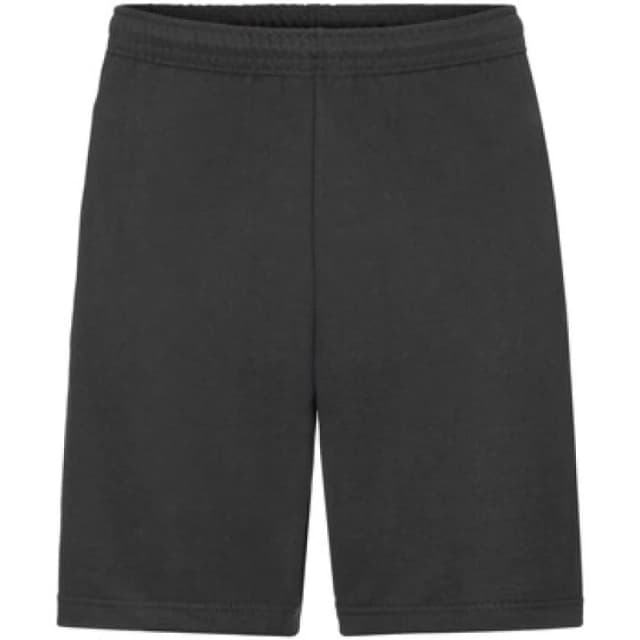 Fruit Of The Loom Fruit of the Loom Men Lightweight Shorts in Black Size: 2X-large Black XXL Male 5063652801819