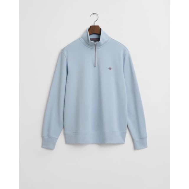 Gant Shield Half-Zip Sweatshirt Fresh Blue male S
