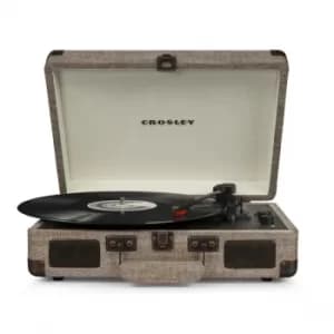 Havana Crosley Cruiser Deluxe Vintage 3-Speed Bluetooth Portable Turntable