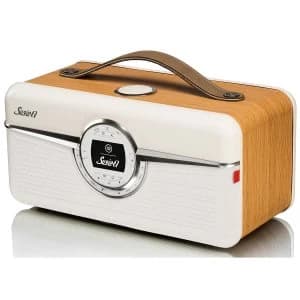 View Quest VQ Susie-Q Smart Radio & Connected Speaker - Walnut