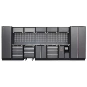 Sealey APMSSTACK01SS Modular Storage System Combo - Stainless Stee...
