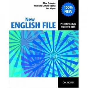 New English File. Pre-Intermediate Students Book by Clive Oxenden Paperback