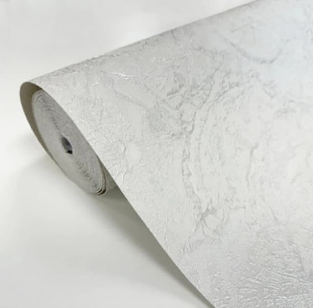 Rasch Orvieto Marble Heavyweight Wallpaper - Ice White