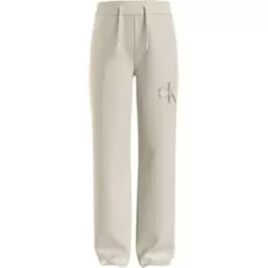 Calvin Klein Jeans Monogram Off Placed Sweatpants - Cream