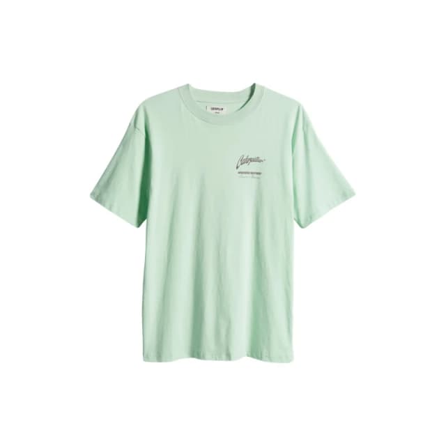 Caterpillar T-Shirt Caterpillar Waves Vert Unisex L